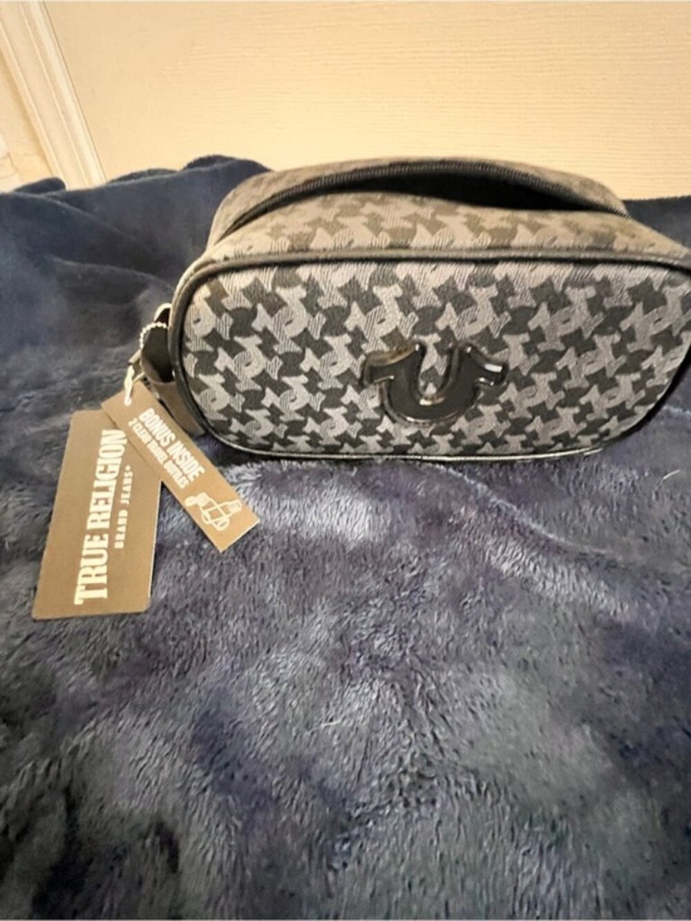 True Religion Toiletries bag - NWT